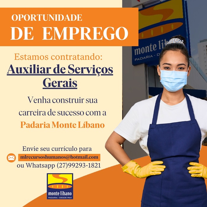 Auxiliar de Serviços Gerais