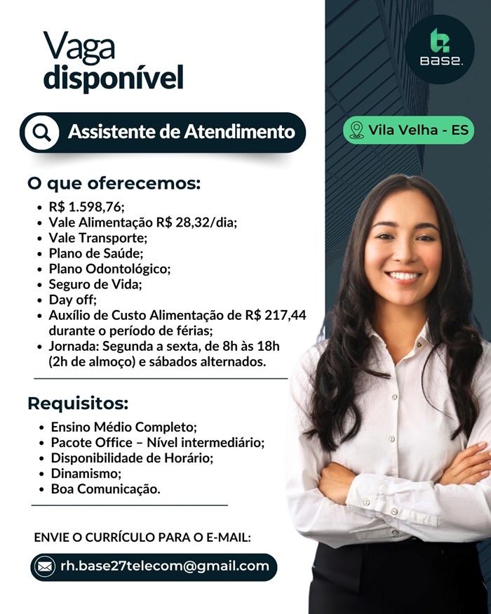 ASSISTENTE DE ATENDIMENTO