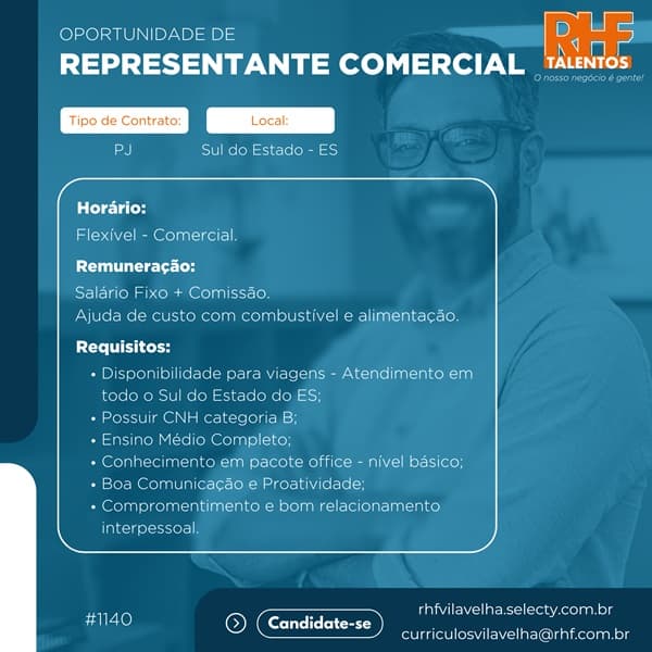 REPRESENTANTE COMERCIAL