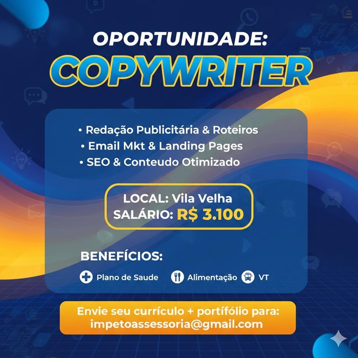 VAGA PARA COPYWRITER