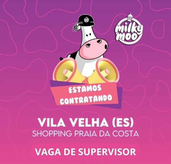 Milky Moo contrata Supervisor