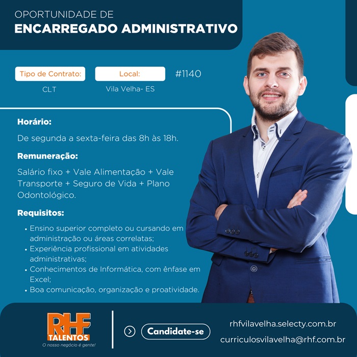 ENCARREGADO ADMINISTRATIVO