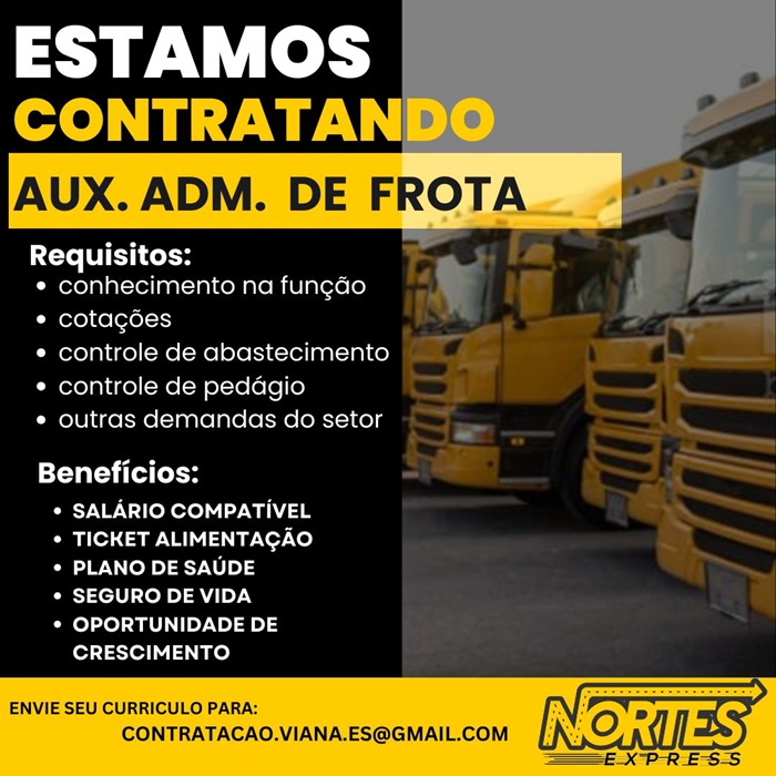 AUXILIAR ADMINISTRATIVO DE FROTA