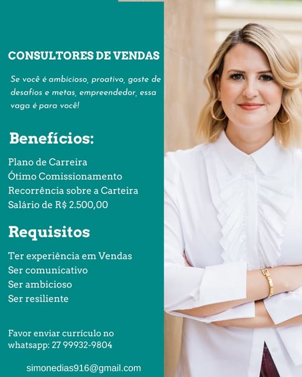 CONSULTORES DE VENDAS