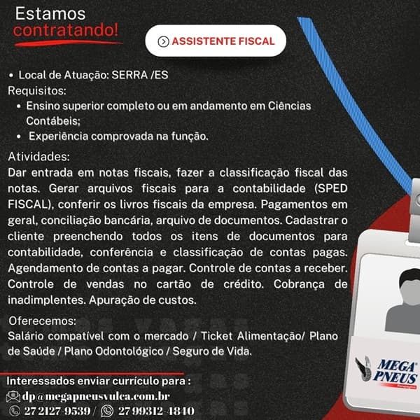 ASSISTENTE FINANCEIRO