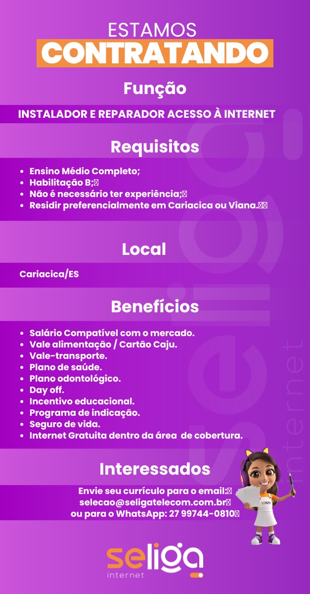 Instalador e Reparador de Acesso a Internet