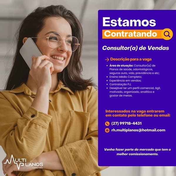 CONSULTOR DE VENDAS