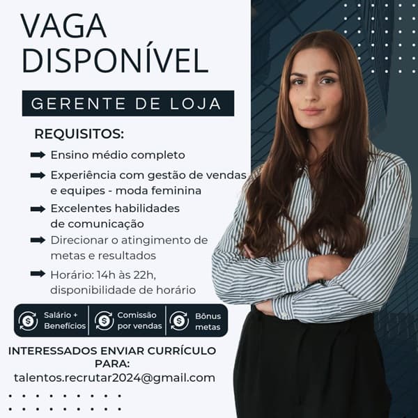 GERENTE DE LOJA