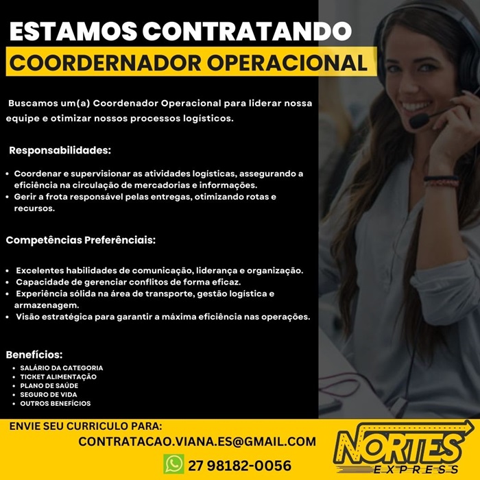 COORDENADOR OPERACIONAL