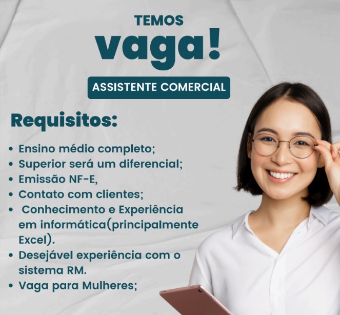 ASSISTENTE COMERCIAL
