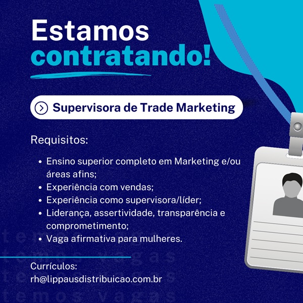 Supervisora de Trade Marketing
