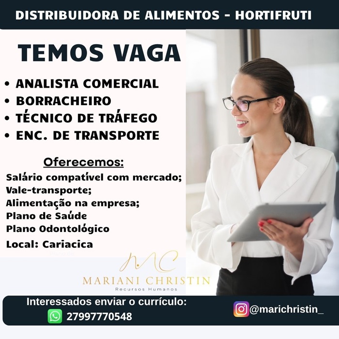 Distribuidora de Alimentos abre diversas vagas de Emprego