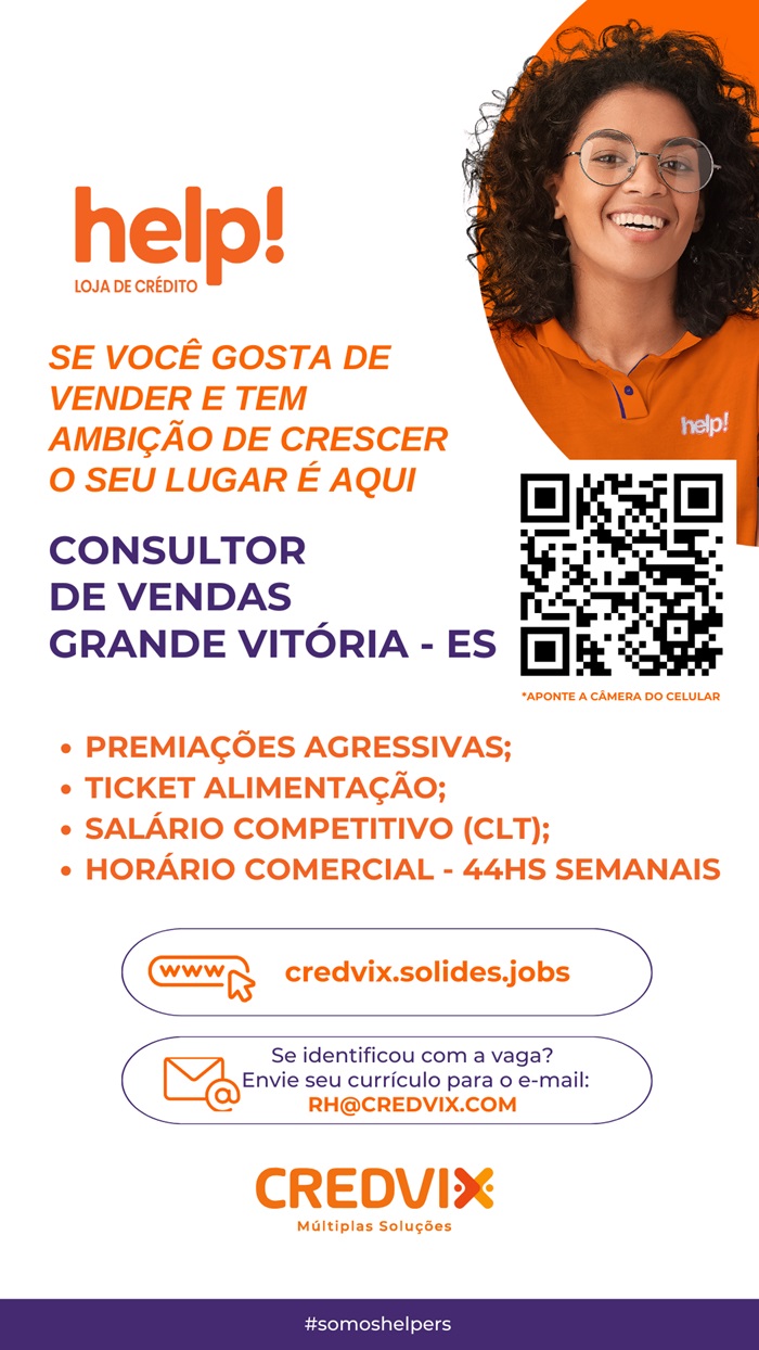 HELP! CONTRATA CONSULTOR DE VENDAS