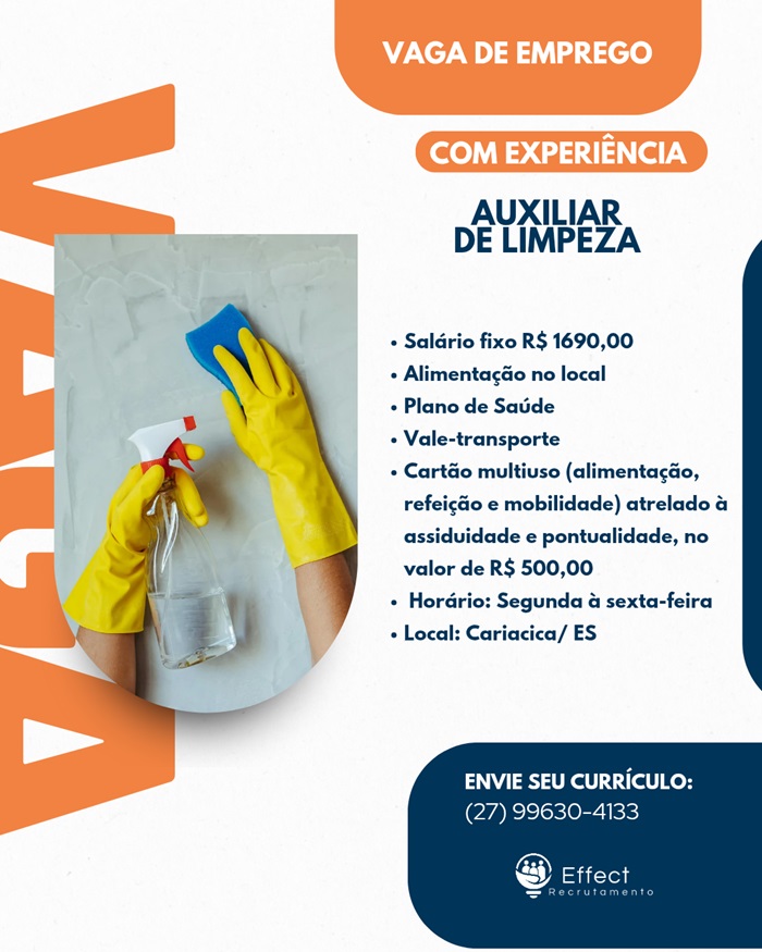 AUXILIAR DE LIMPEZA