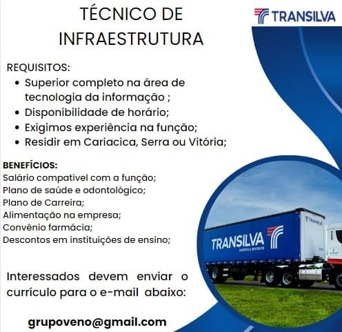 TÉCNICO DE INFRAESTRUTURA