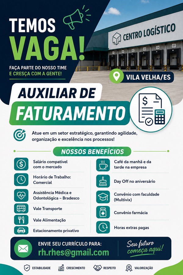 AUXILIAR DE FATURAMENTO