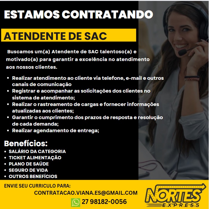 ATENDENTE DE SAC