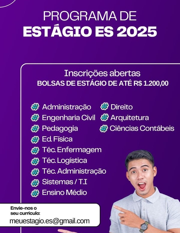 PROCESSO SELETIVO DE ESTÁGIO 2025
