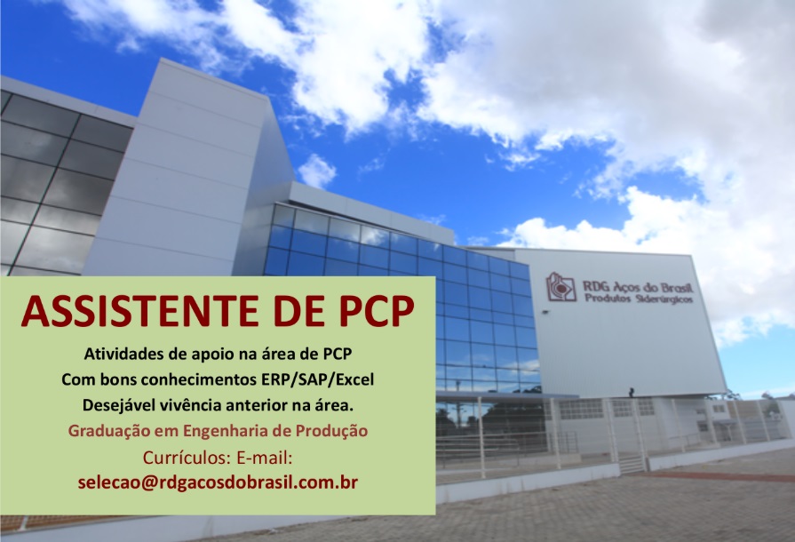 RDG CONTRATA ASSISTENTE DE PCP