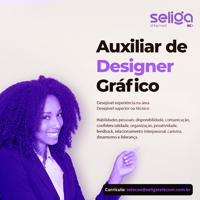 AUXILIAR DE DESIGNER GRÁFICO