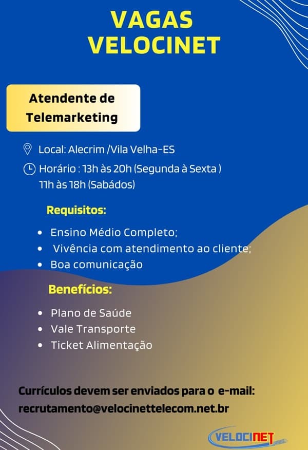 ATENDENTE DE TELEMARKETING