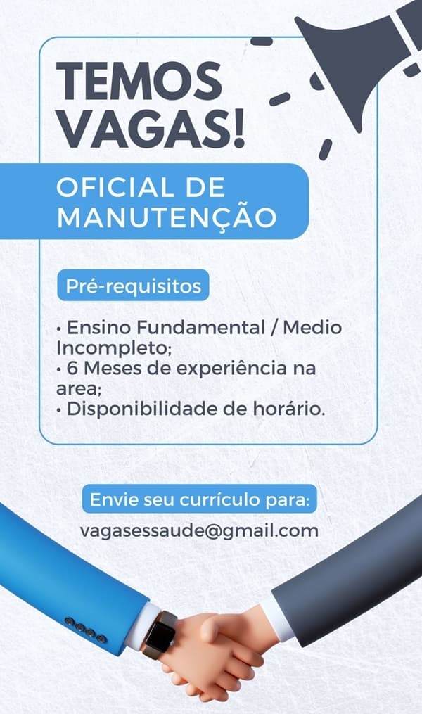 OFICIAL DE MANUTENÇÃO