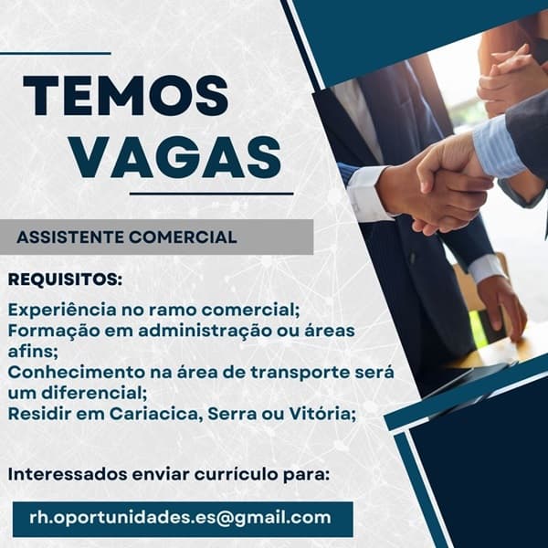 ASSISTENTE COMERCIAL