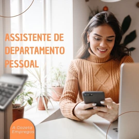 ASSISTENTE DE DEPARTAMENTO PESSOAL