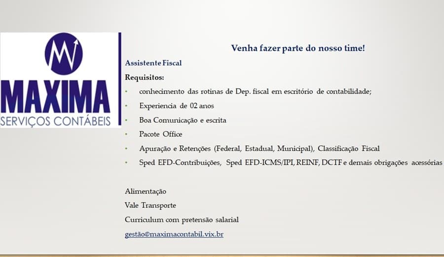 ASSISTENTE FISCAL