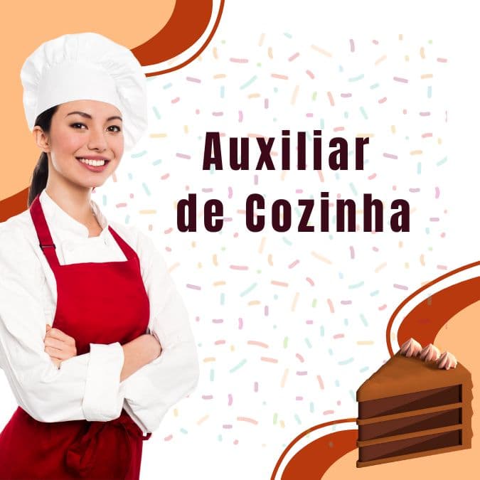 AUXILIAR DE COZINHA em DOCERIA