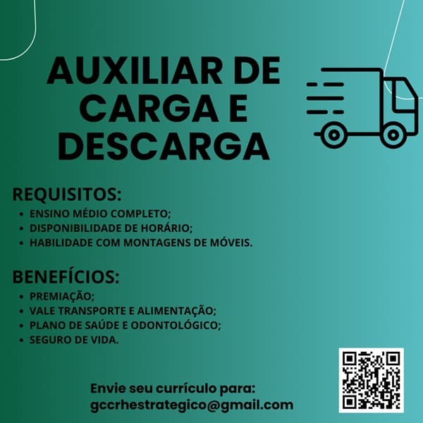 AUXILIAR DE CARGA E DESCARGA