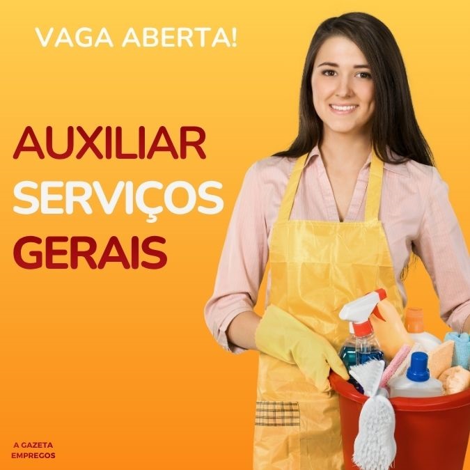 AUXILIAR DE SERVIÇOS GERAIS