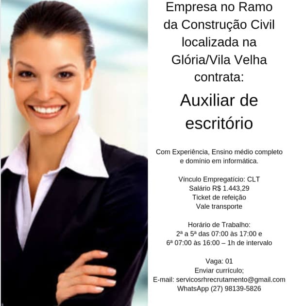 AUXILIAR DE ESCRITÓRIO