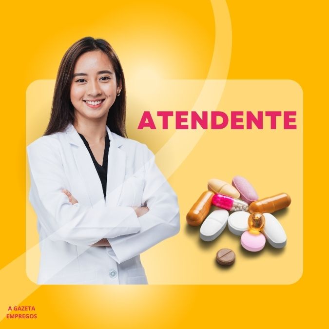 Atendente de Farmácia (Vitória e Vila Velha)