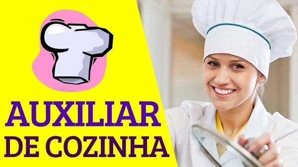 Auxiliar de cozinha