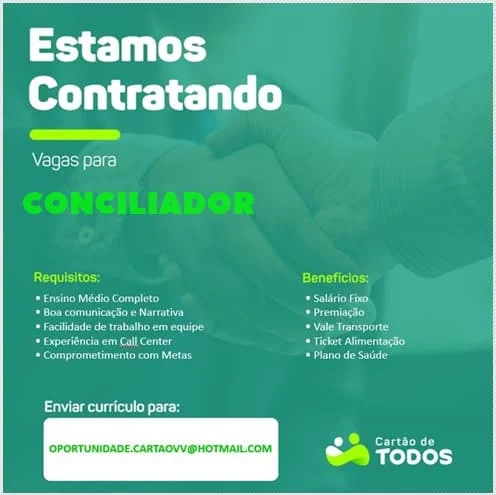 VAGA DE CONCILIADOR