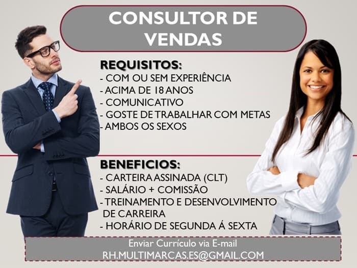 CONSULTOR DE VENDAS