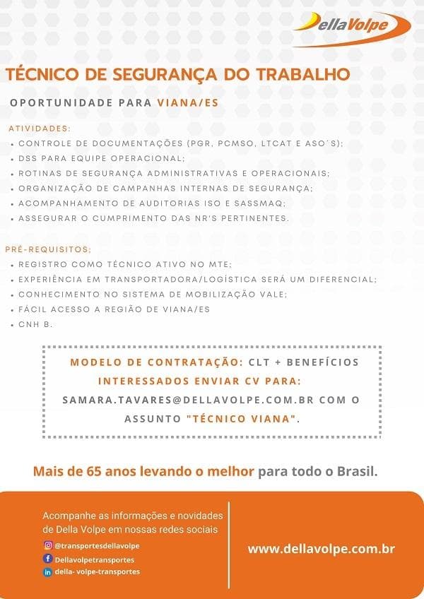 TÉCNICO DE SEGURANÇA DO TRABALHO PL