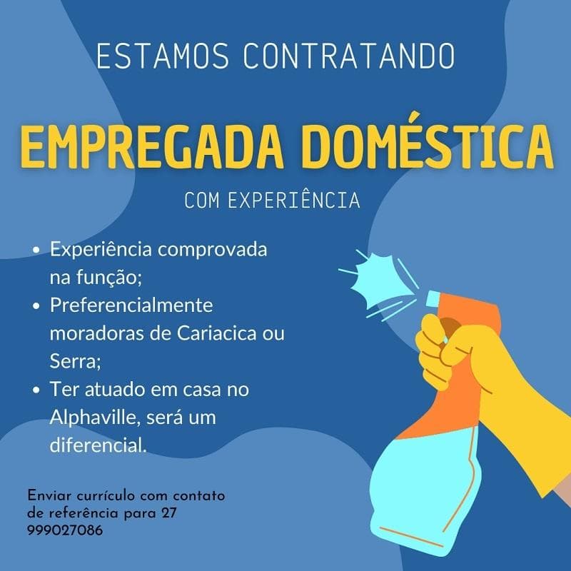 EMPREGADA DOMÉSTICA