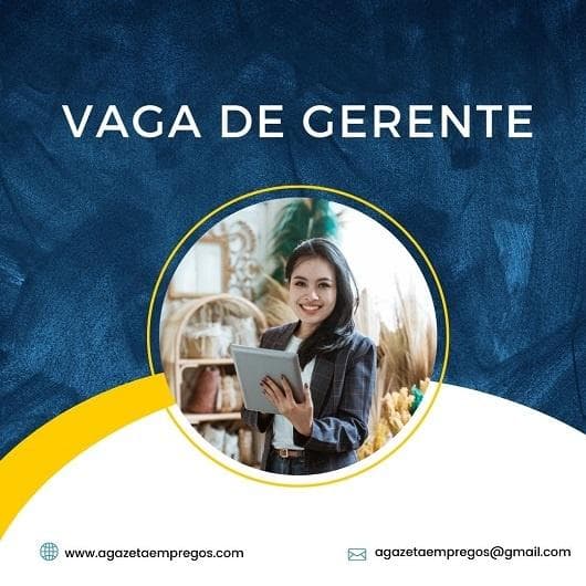 GERENTE DE LOJA 