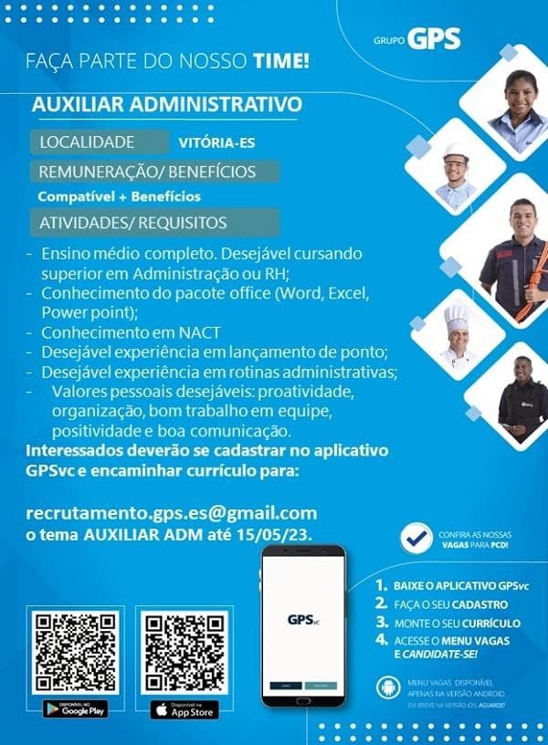 GPS CONTRATA AUXILIAR ADMINISTRATIVO