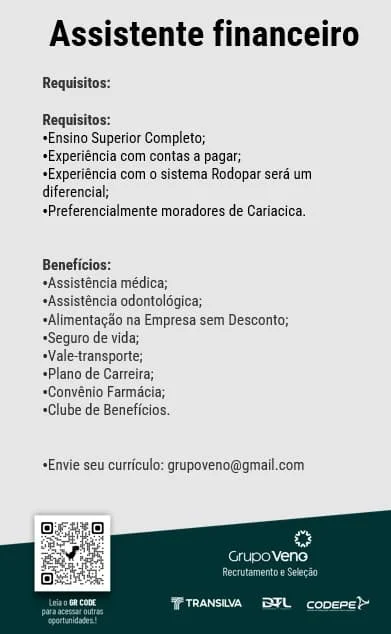 ASSISTENTE FINANCEIRO