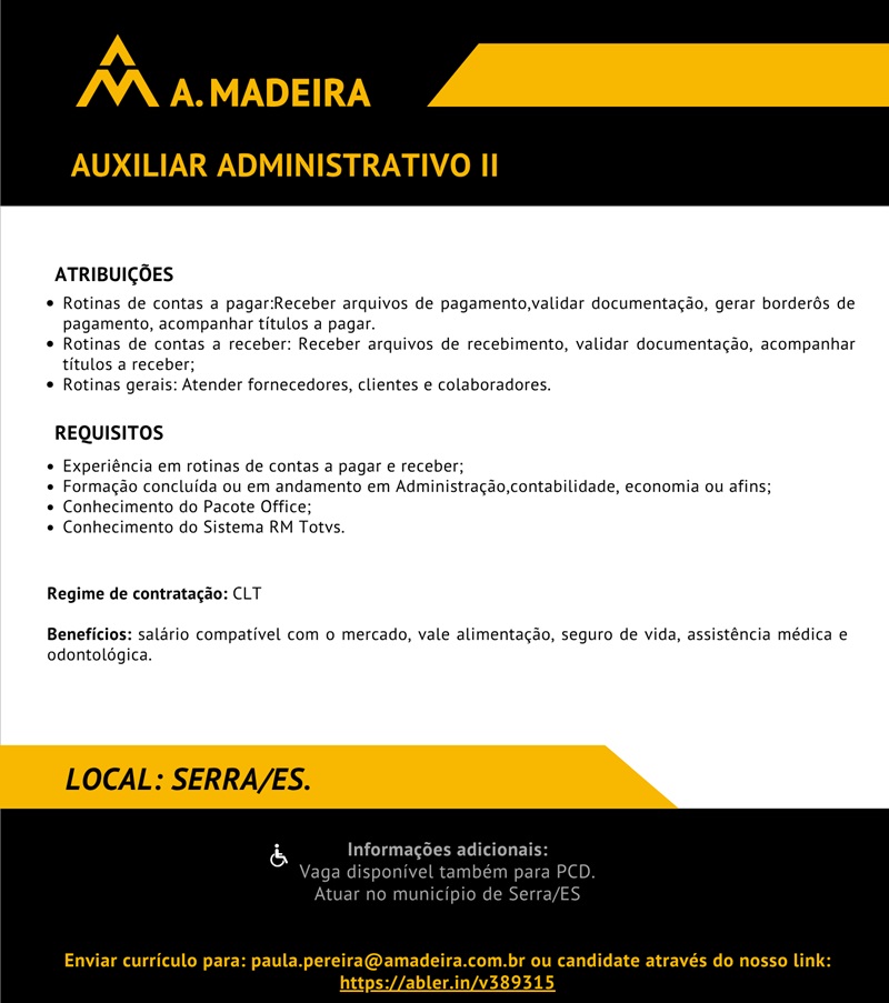 Grupo A. Madeira contrata Auxiliar Administrativo II