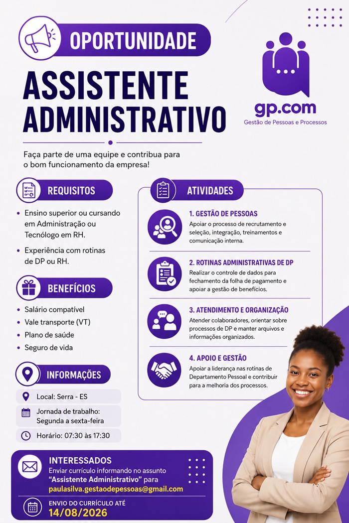 ASSISTENTE ADMINISTRATIVO