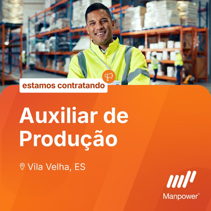 AUXILIAR DE PRODUÇÃO | VILA VELHA