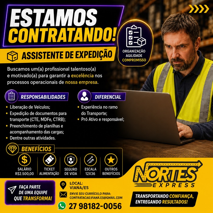 ASSISTENTE DE EXPEDIÇÃO