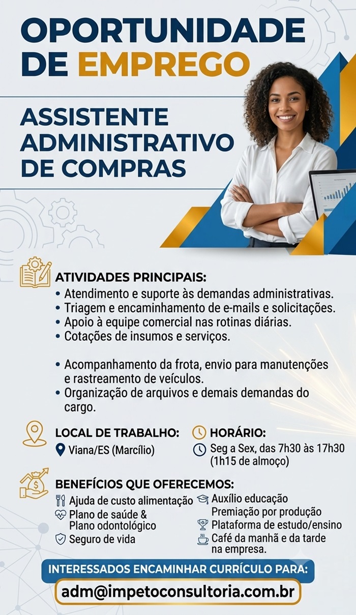 ASSISTENTE ADMINISTRATIVO DE COMPRAS 
