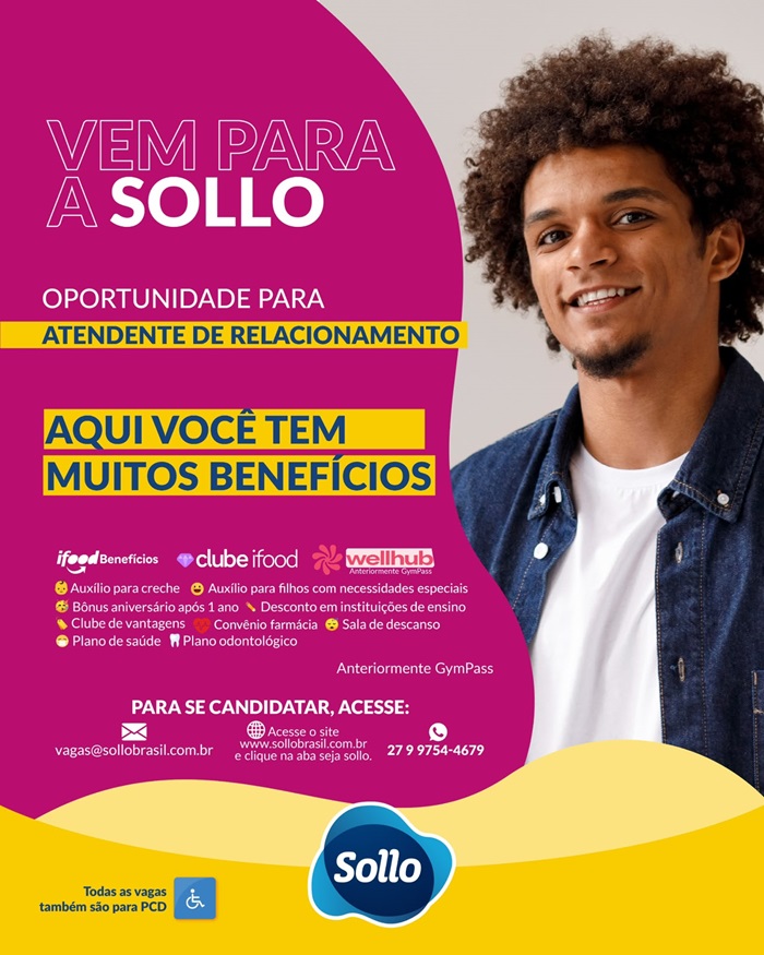 ATENDENTE DE RELACIONAMENTO - SOLLO