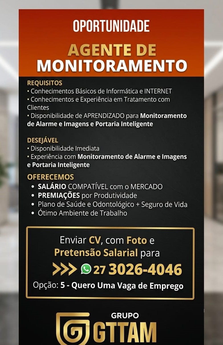 AGENTE DE MONITORAMENTO