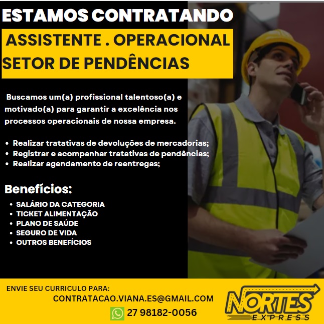 ASSISTENTE OPERACIONAL
